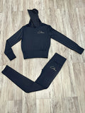 Slate Grey Fleece Lined Sweatsuit