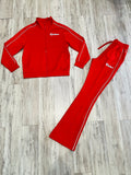 Red Flare Tracksuit