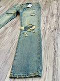 Vintage Wash Distressed Denim