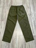 Olive Nylon Pants