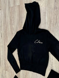 Black Fleece Lined Sweatsuit