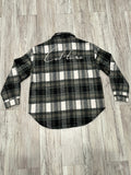 Grey Heavy Flannel Shacket(W)